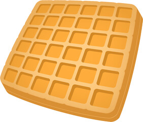 Set of bakery with cupcakes,  waffles, rollcakes, donuts and biscuits 