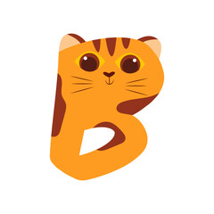 Cat Alphabet Illustration