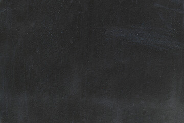 Blank front Real black chalkboard background texture in college concept for back to school kid...