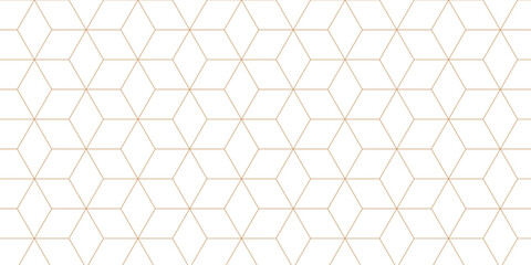 Abstract seamless triangle grid minimal blank cubic Hexagon honeycomb technology structure seamless tile pattern design.	