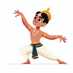 Indian classical dancer