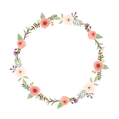 Romantic Watercolor Rose Bouquet Clipart – Perfect for Wedding Cards, Invitations & Floral Projects