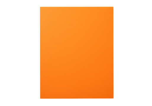 Vibrant Orange Gradient Solid Color Background Texture on Transparent background