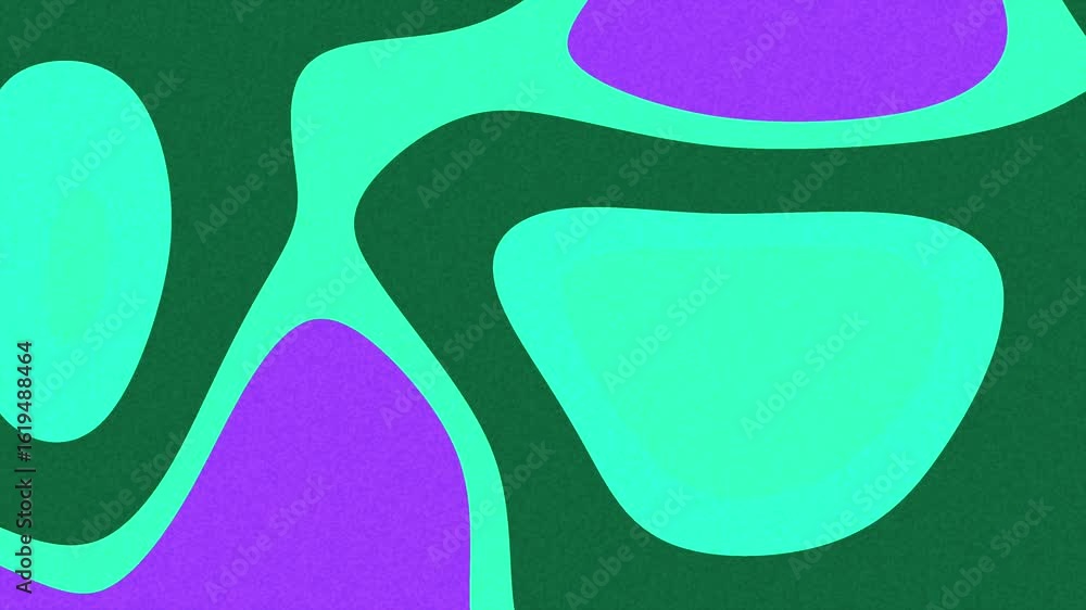 Aufkleber abstracts liquid noise_ abstract animation with morphing shapes and vibrant colors creating a dynami