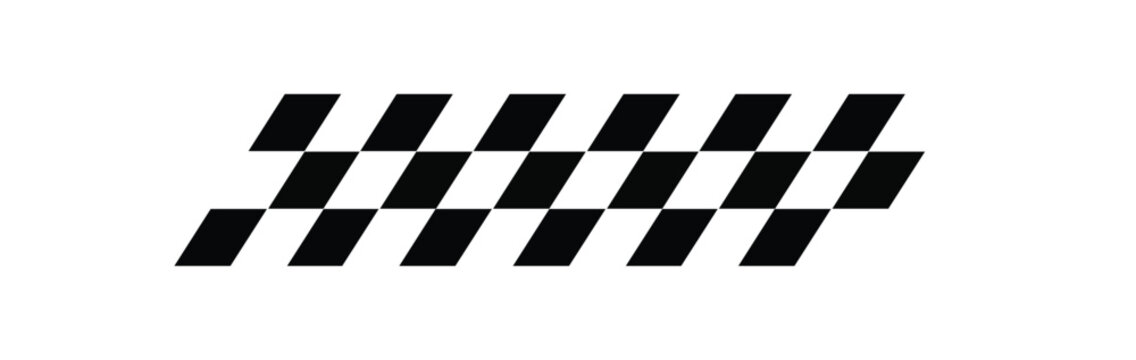 race car vector, checkered flag designs, racing stripe speed, decal patterns, dynamic lines - Powered by Adobe