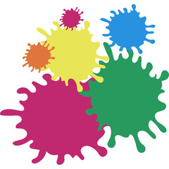 Ink Splash Multicolor