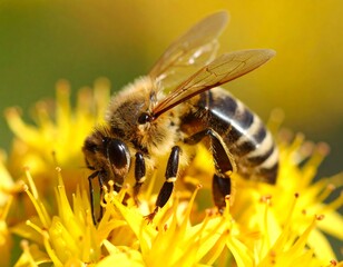 Close-up of a bee on a flower
