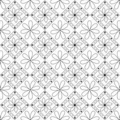  seamless pattern with flowers