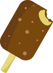 vector illustration of chocolate chip