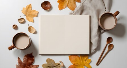 Autumn background image with copy space