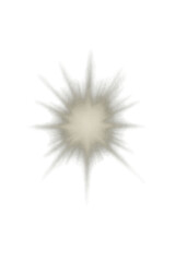 Abstract light burst effect on a dark background, ideal for design projects and creative works. isolated on a transparent or white background