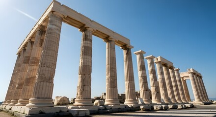 Obraz premium Ancient Greek Columns