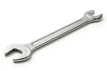 Double Open-End Wrench on White Background