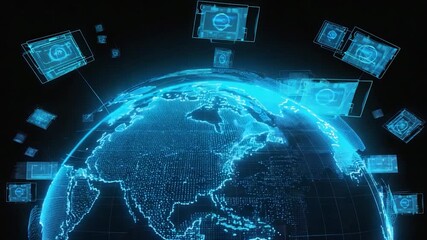 Global digital network - Powered by Adobe