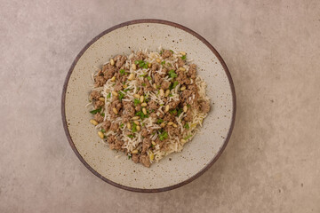 Hashweh is a Lebanese Staple Where Aromatic Spiced Ground Beef or Lamb With Pine Nuts. 