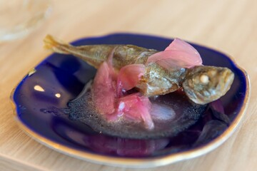 鯵のエスカベッシュ