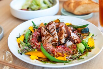 ローストポークのサラダ