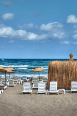 Sea and Beach in Sile, Turkey