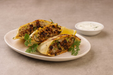 Arayes is Lebanese Grilled Pita Pockets Stuffed With Spiced Ground Beef