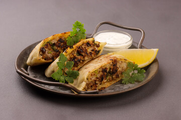 Arayes is Lebanese Grilled Pita Pockets Stuffed With Spiced Ground Beef