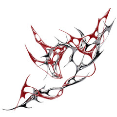 Necro Chrome Red Neotrbal