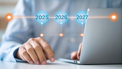 Business planning for future years 2025 2026 2027 with technology