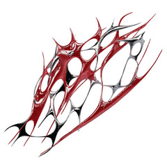 Necro Chrome Red Neotrbal