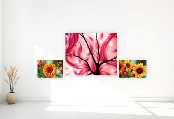 A clean, minimalist, soft white wall background ,  minimalist background,  texture
