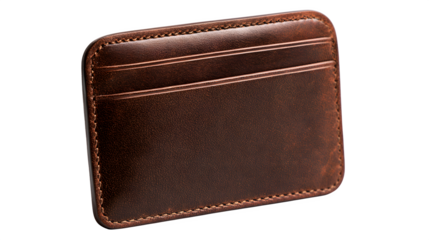 Leather Cardholder, isolated on transparent background
