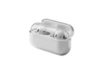 White Plastic Connector Closeup Product Shot on Transparent background