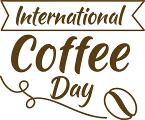 International Coffee Day celebration beverage
