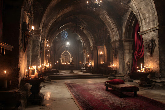 Vampire Lair Interior
