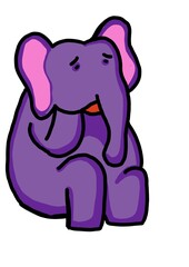 Purple Elephant