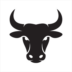 cow head vector