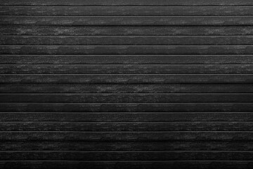 dark black  blinds, roller blinds as backdrop. gray gray metal blinds or shutters pattern or texture for background