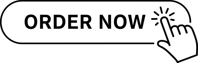 Order now button vector click here buy now purchase online call to action png vector design