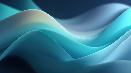 Abstract Blue And Teal Wave Backgrounds