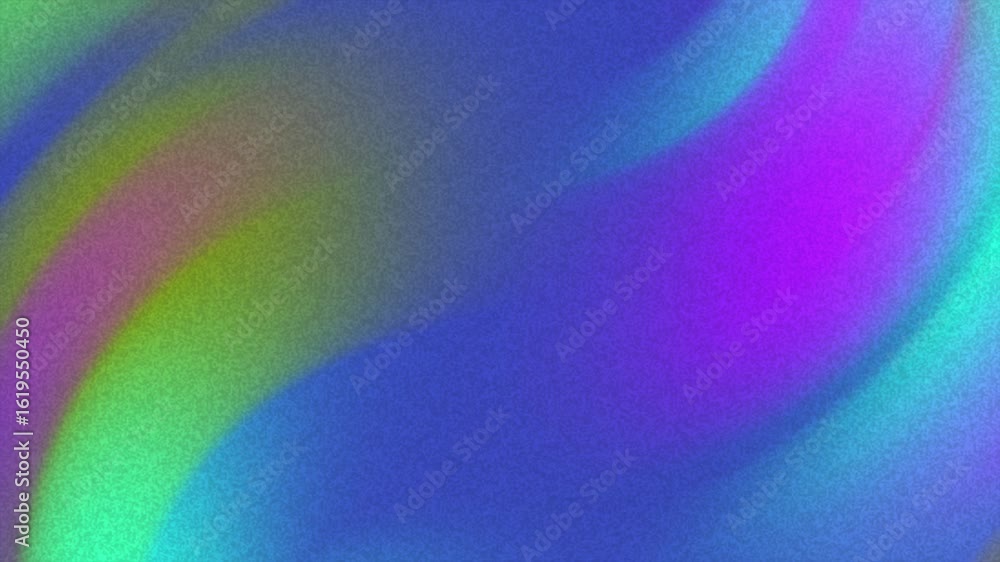 Poster abstracts noise_ mesmerizing grainy gradient animation with smooth color transitions and subtle text
