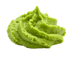 wasabi paste isolated on transparent png