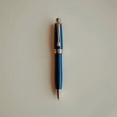 Elegant Blue Pen: Luxury Writing Instrument for Professionals & Executives