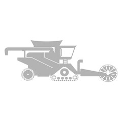 Combine Harvester icon shadow