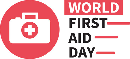 World First Aid Day Design Illustration