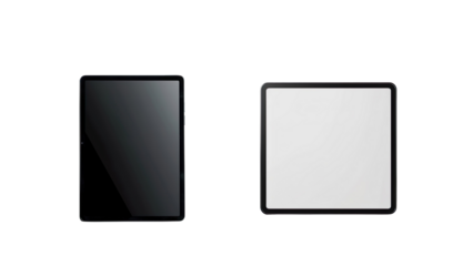 Tablet Mockup on a transparent background