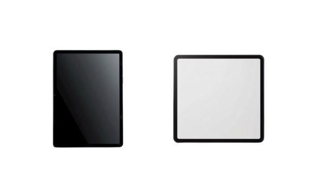 Tablet Mockup on a transparent background