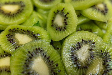 kiwi slice background, texture for graphic resource
