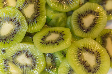 kiwi slice background, texture for graphic resource, fruit concept