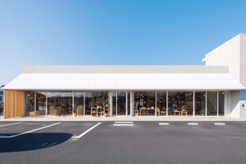 おしゃれな家具屋さんの外観