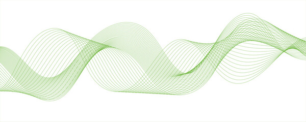 Abstract colorful glowing wave curved lines background. Abstract frequency sound wave lines and technology. Digital shiny moving lines design element. Modern gradient flowing wave lines.