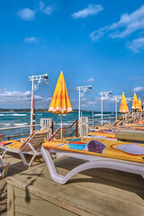 Sea and Beach in Sile, Turkey