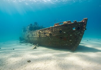 Fototapeta premium Sunken Secrets